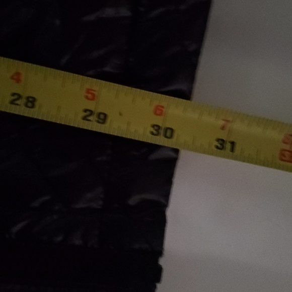 Mens Obermeyer Black Lightweight Puffer Coat Size Extra Large Stretch Panels - Picture 14 of 14